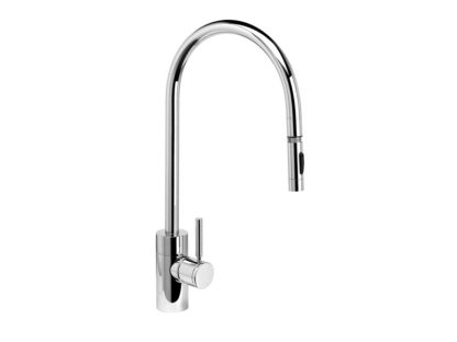 Contemporary Extended Reach PLP Pulldown Faucet