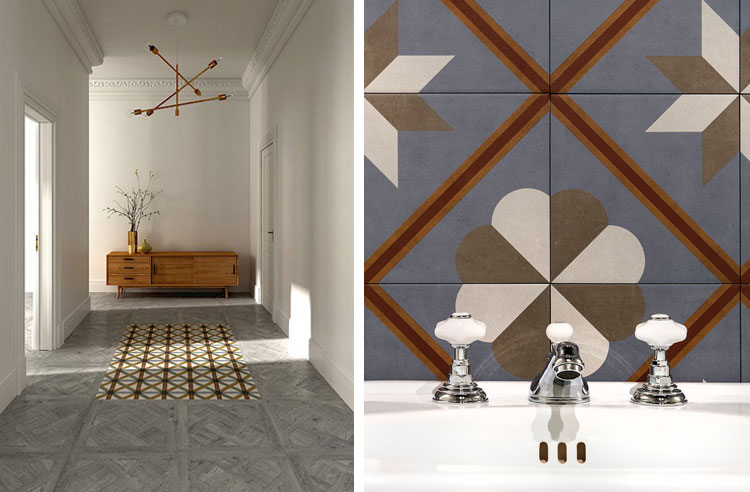 Devon&Devon, Sicily Tiles, the complete bathroom, Italian bathroom brand