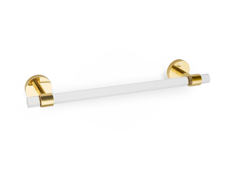 Acrylic Contemporary Towel Bar - 24 CC - Alexander Marchant