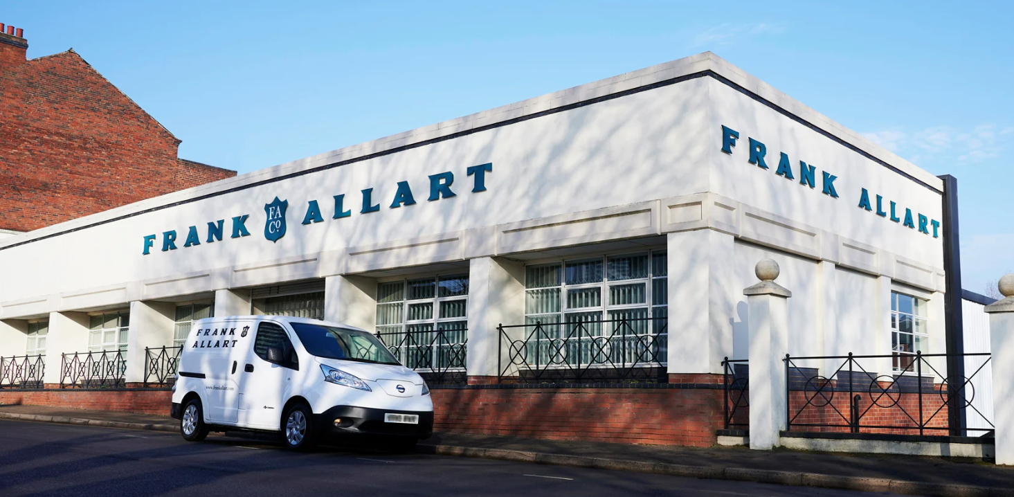 Frank Allart factory exterior in Birmingham