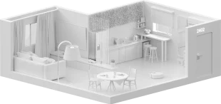 appointment card interior layout model