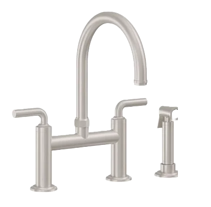california faucets bridge kitchen faucet