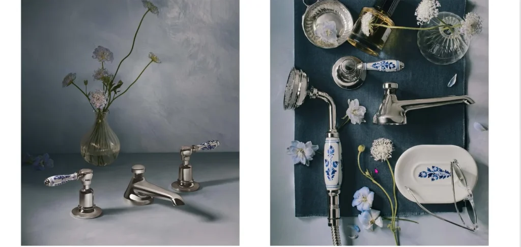 waterworks easton royal delft fixtures