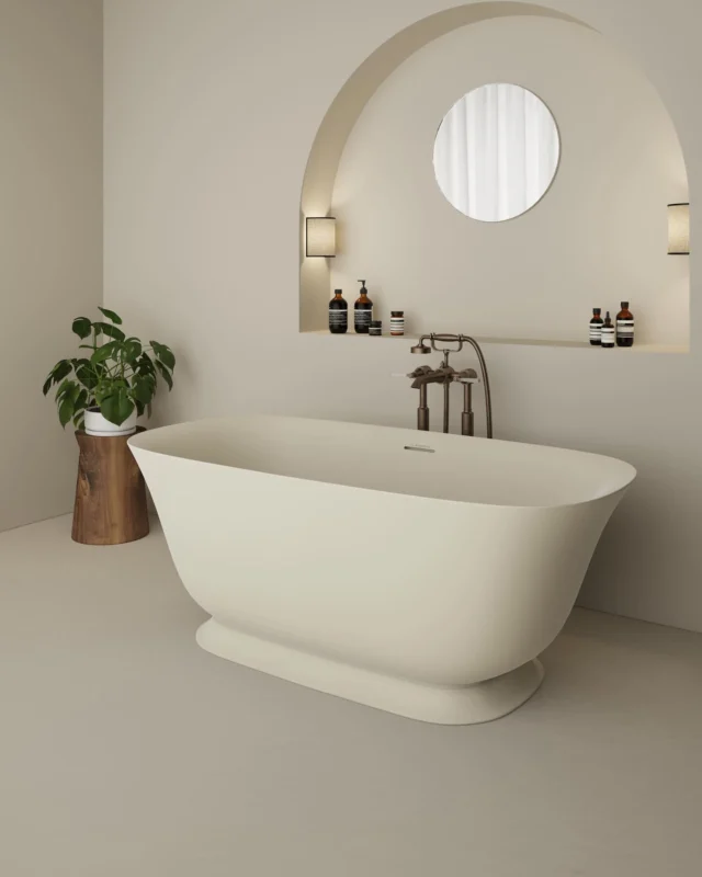 Taking a moment to highlight the quiet beauty of Claybrook, where natural materials meet thoughtful design.

Inspired by the ritual of tea, the Imbue Bath transforms a daily routine into something quieter. Its softly curved silhouette mimics the form of a teacup, sculpted in MarbleForm™, Claybrook’s signature stone composite known for its warmth, durability, and smooth touch.

Simple and serene, it’s made for the modern ritualist.
 The Imbue Bath is available exclusively through Alexander Marchant in Central Texas and Oklahoma.

@claybrookinteriors #alexandermarchant #claybrook #imbuebath #marbleform #luxurybathrooms #moderndesign #texasdesign #designthatendures