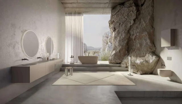 Rondo by Inbani brings sculptural simplicity into the bathroom.

Soft curves, seamless wall-hung design, and a finish that feels as calm as the spaces it lives in. The Rondo toilet, newly launched this year, turns a functional fixture into a quiet design moment. Minimal, sleek, and effortlessly modern, it redefines what a bathroom can feel like.

Explore more Inbani collections and bathroom fixtures at our showrooms.

@inbani_design #alexandermarchant #inbani #rondo #wallhungtoilet #bathroomdesign #minimalbathroom #interiordesign #alexandermarchant #luxurybath #modernbath #designinspo #okcbath #okcinteriors #sanantoniobath #sanantoniointeriors