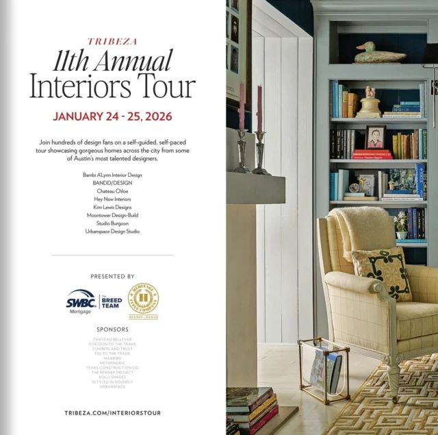 This year’s TRIBEZA Interiors Tour celebrates the best of Austin design. We’re proud to have supplied door and cabinet hardware on a home featured in the tour - a restored Hyde Park bungalow designed by Studio Burgoon, completed with Curlee Custom Homes and architect Lindsay Shillington. The project honors Austin’s historical charm while embracing modern living.

Visit tribeza.com/interiorstour to purchase tickets and learn more.

@tribeza @curleecustomhomes @lindsayshillington_art @studioburgoon #tribezainteriorstour #austindesign #atxhomes