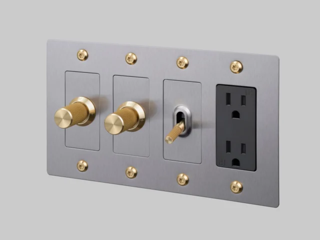 Buster + Punch makes it easy to tailor switches and outlets to your lifestyle. With a range of finishes, functions and layouts, each piece is designed to feel both purposeful and personal. It just feels like you.

@busterandpunch #alexandermarchant #luxuryinteriors #busterandpunch