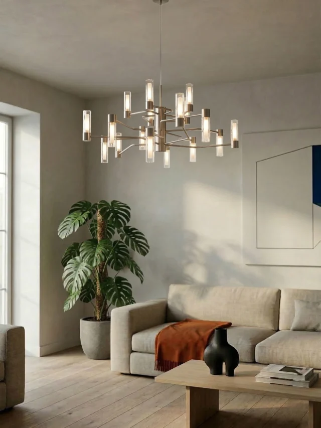Introducing the Nata collection by CVL Luminaires.

A modern interpretation of the traditional chandelier, Nata reimagines candlelight with a sculptural metal frame and alternating upward and downward glass diffusers. 

Available as both a suspension and sconce, the collection offers a cohesive lighting language between structure and elegance that moves effortlessly across a space. 

@cvlluminaires #cvlluminaires #luxurylighting #modernchandelier #interiordesign #lightingdesign