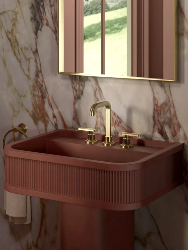 Monroe, a new basin by Kast in collaboration with C.P. Hart.

A reimagining of a classic silhouette, Monroe brings a sense of structure and softness to the bathroom through handcrafted concrete. Available in three configurations and 28 signature colors, each basin is made by hand in the UK, with subtle variations that make every piece one of a kind.

@kastconcretebasins @cphartbathrooms #alexandermarchant #modernbathroomdesign #luxurybathroom #bathroominspiration #kastmonore