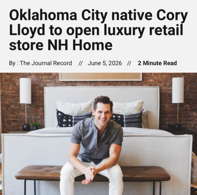 We’re looking forward to attending the opening of NH Home, a new luxury accessories boutique by Cory Lloyd in Oklahoma City.
 
Alexander Marchant was proud to contribute plumbing fixtures, cabinet hardware, and door hardware to the project, alongside Gumerson Blake.
 
Congratulations to Cory on this exciting new venture!

#OKCdesign #nicholshills #luxuryinteriors @shopnhhome